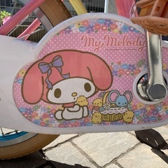 自転車　子供　女の子の画像