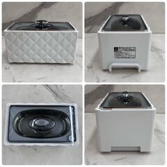 【レガストック川崎本店】TWINBIRD ツインバード 燕三条 超音波洗浄器 50ml EC-4548W 眼鏡洗浄 アクセサリーの画像