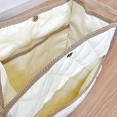 新品キルティングトートバックの画像