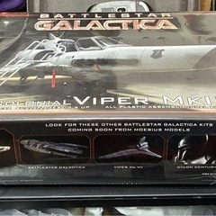 未開封 メビウスモデル バトルスター・ギャラクティカ コロニアル バイパーMkII 1/32スケール プラスチックキット 絶版品の画像