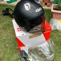 取引中【美品】 MHRジャパン ツインシールド・ジェットヘルメッ...