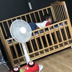 KATOJI ベビーベッドの画像
