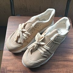 新品 23.5cm レディース スニーカー ブラウン 厚底 シュ...