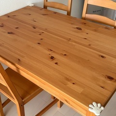 IKEAダイニングテーブルセット