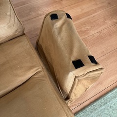 座椅子 ブラウン の画像