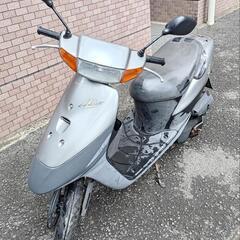 原付バイク　スズキ　レッツⅡ