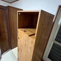 5段ラック扉付きジャンクの画像
