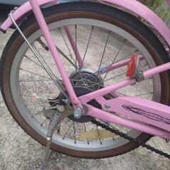 自転車　18インチ　女の子の画像