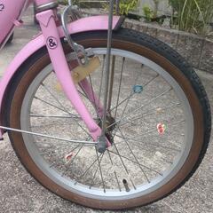 自転車　18インチ　女の子の画像