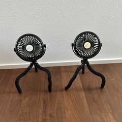 充電式ＬＥＤ付ファン