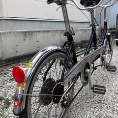【昭和レトロ】ブリヂストンタンデム自転車(2人乗り)の画像
