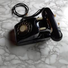 黒電話　保留用オルゴール付きの画像