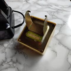 黒電話　保留用オルゴール付きの画像