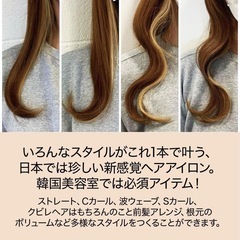 バスカーヘアアイロンの画像