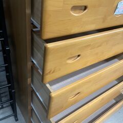 リサイクルショップどりーむ天保山店　No2953 タンス　衣類収納　シンプルで使いやすい🎵の画像