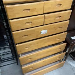 リサイクルショップどりーむ天保山店　No2953 タンス　衣類収納　シンプルで使いやすい🎵の画像