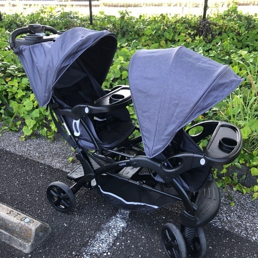 本日引取り限定値下げ★KATOJI カトージ 2人乗りベビーカー