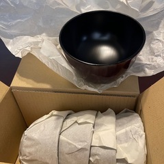 ★未使用★木製塗り椀★５個セット★の画像