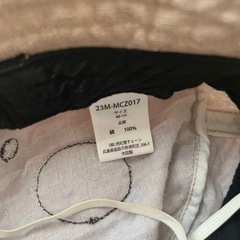 90サイズ 甚平 男女兼用ネイビー金魚柄／堀井株式会社製【おまけ帽子付き】
の画像