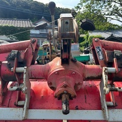 ニプロ ウィングハロー　HCS-2500B 代かき幅250cm 代掻き　水田　ハロー 折りたたみ 整地　土引き　作業機 農機具　トラクター　パーツ　適応馬力 20～30馬力 キャスター付き　ウイングハロー 宮崎の画像