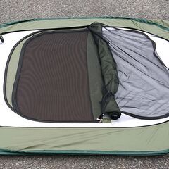 🔴山口市、個室テント・作業ブース￥5500🔴折り畳み式🔴メッシュ窓付き🔴美品の画像