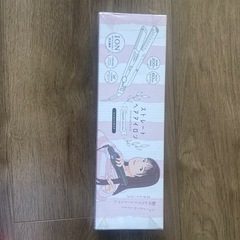 ✨新品未開封未使用✨ マイナスイオン　ストレートヘアアイロンの画像