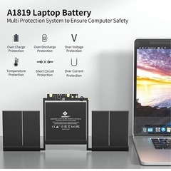 【新品】Mac Book Pro 13 インチタッチバー用ラップトップ交換用バッテリーの画像