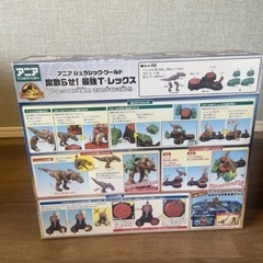 ✨新品未開封✨TAKARA TOMY　アニアジュラシックワールド蹴散らせ！最強T-レックスの画像