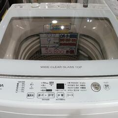 値下げしました！配送可【アクア】9K洗濯機★2019年製　分解クリーニング済み/6ヶ月保証付き【管理番号12206】佐の画像