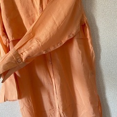 オレンジロングシャツ🍊の画像