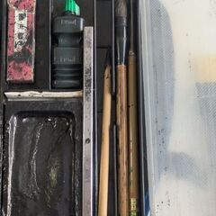 書道セットの画像