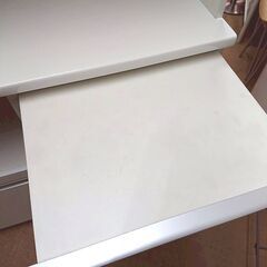 松田家具 キッチンボード ラッキーレンジ1000 食器棚 ホワイトの画像