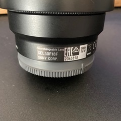 SEL50F18Fの画像