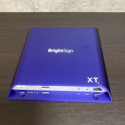 【美品】BrightSign XT244 デジタルサイネージプレーヤー XT4 BrightSign XT244 Media Player – Amped Digital