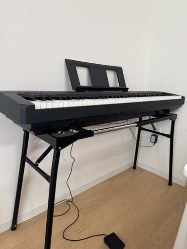 YAMAHA 電子ピアノ P-45B 88鍵盤引き取り可