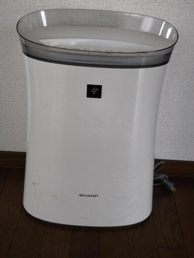 正規 SHARP製空気清浄機FU-L50-W (タヌキ) 江別の季節、空調家電 空気清浄機・イオン発生器