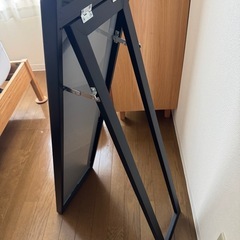 IKEA 背鏡　ブラックの画像
