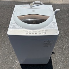 2020年製 東芝 5kg ZABOON 浸透力×洗浄力Wセンサー搭載 洗濯機 家電