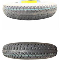 T105/90D12  80M  BRIDGESTONE TIRE  応急タイヤ(スペアタイヤ / テンパータイヤ) 12㌅ × 3.00B × 4穴 × PCD100mmの画像