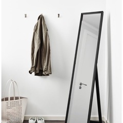 IKEA 背鏡　ブラックの画像