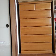 たくさん入る木製整理タンス