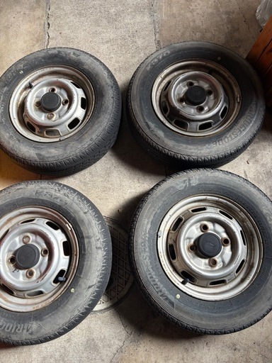 ハイゼットトラック s110p   タイヤホイール4本セット