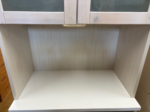 値下げしました。N1031★スリム食器棚★食器棚★カップボード★幅800mm