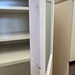 値下げしました。N1031★スリム食器棚★食器棚★カップボード★幅800mmの画像