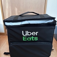美品 
UberEATS ウーバーイーツ ロゴ入り配達バッグリュック