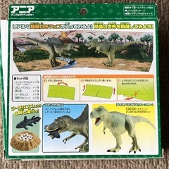 【アニア】 肉食恐竜ライバル激突セット【箱あり／背景マップ欠品】の画像