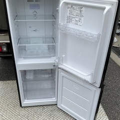 【RKGRE-526】特価！ニトリ/140L 2ドア冷凍冷蔵庫/NTR-140BK/中古品/2023年製/店頭引取推奨商品/近隣弊社配達有料で可の画像
