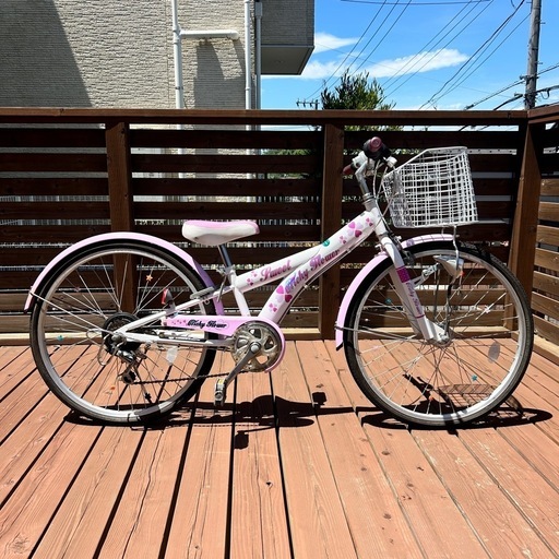 女の子向け 子供用自転車 24インチ