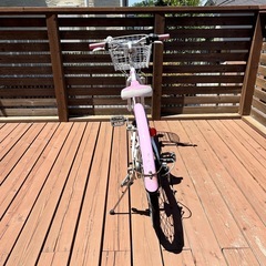 女の子向け 子供用自転車 24インチの画像