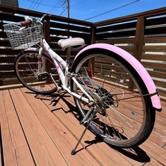 女の子向け 子供用自転車 24インチの画像